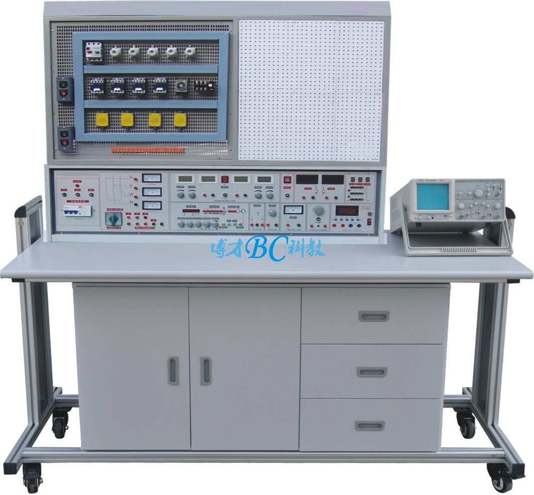 BCJNL-2C 立式電工模電數電電拖(帶直流)創新實驗與技能實訓綜合考核裝置