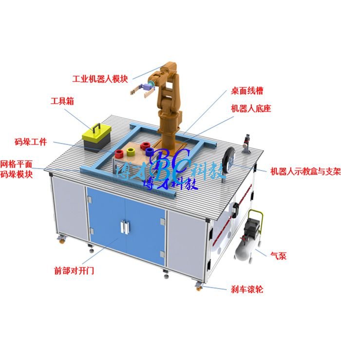 BCRGZ-2型 工業機器人裝配工作站實訓裝置