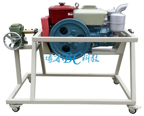 拆裝單缸柴油發動機附翻轉架